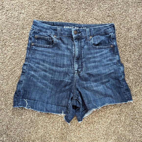 American Eagle Next Level Curvy Super Hi - Rise Shortie - Women's Size 8 - Picture 15 of 15